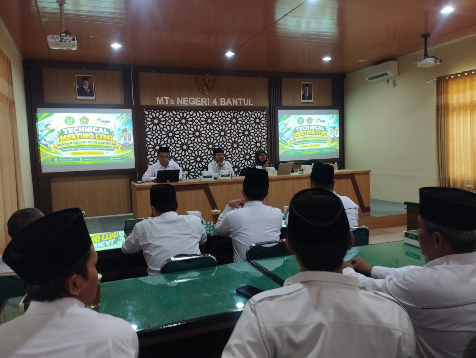 Siap Berkompetisi! MTsN 9 Bantul Ikuti Technical Meeting PKM MTs Bersama Perwakilan Kemenag Kabupaten Bantul